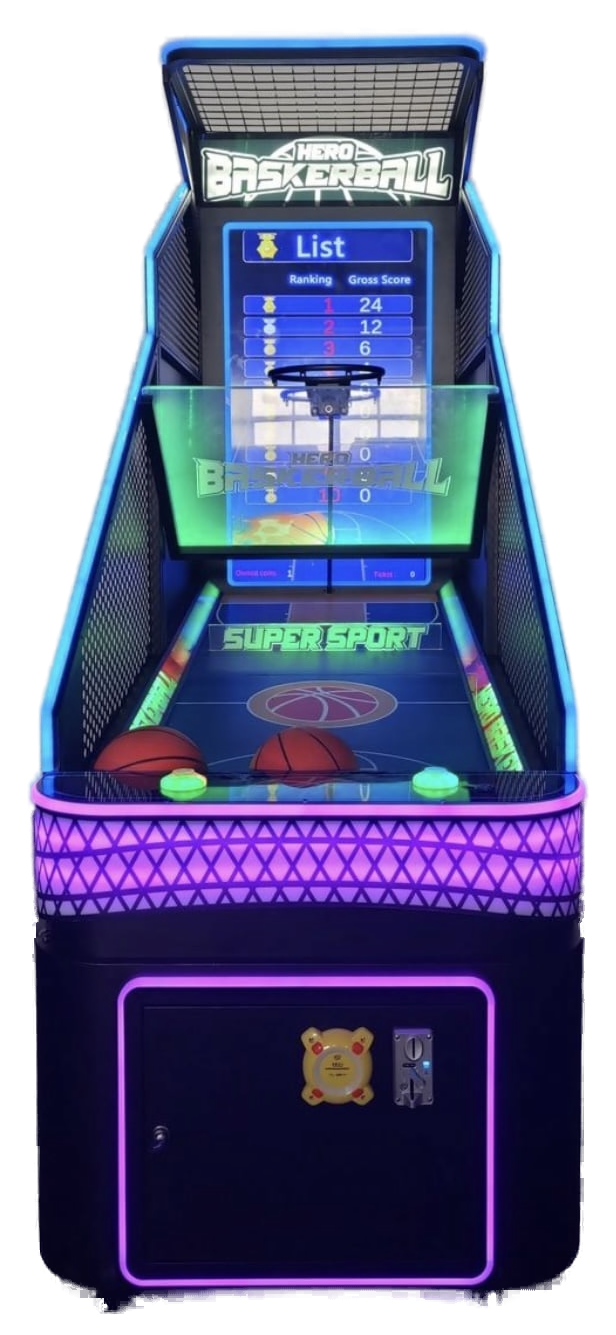 Hero Basketball met groot scherm super cool